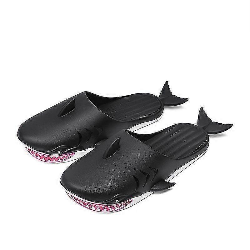 Shark Slippers Fish Shaped Shoes Outdoor Beach Cartoon Sandals