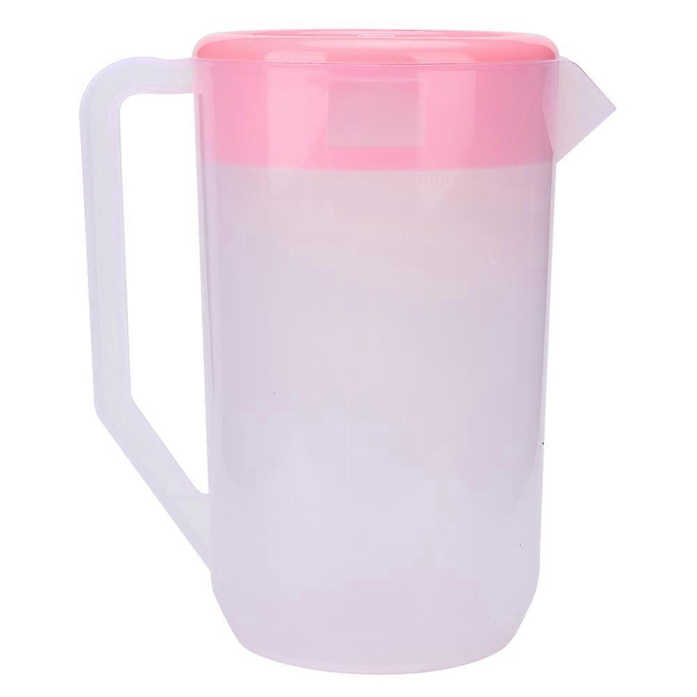 4000ml Non-Toxic Plastic Cold Kettle Water Bottle with Transparent Cover, BPA-Free, Lightweight and Durable Design