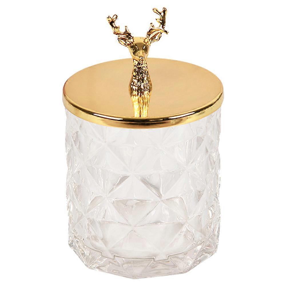 storage jar, candy jar, glass trinket box