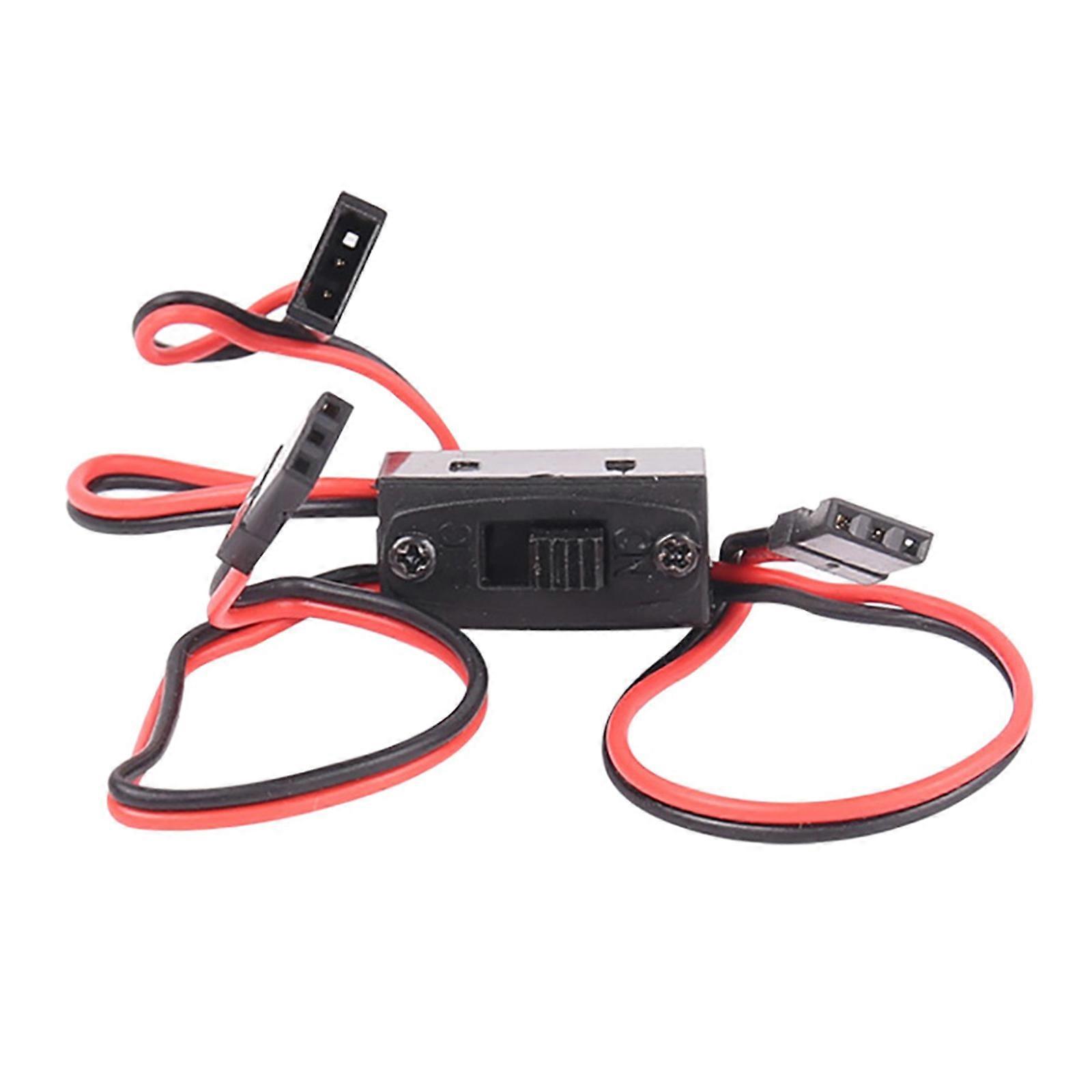 JR/Futaba Style 3 Way Power Switches Remote Switches Receiver for Remote Car Trucks Helicopter Buggies Accessory