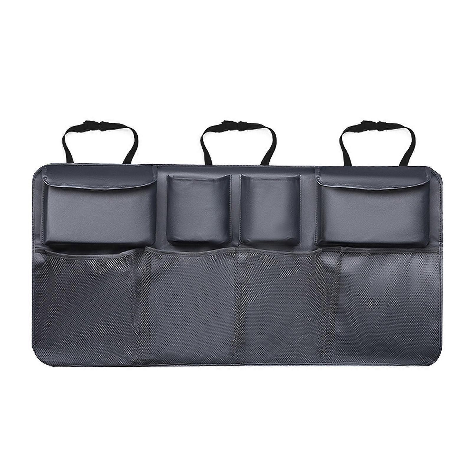 Car Trunk Organizers,Large Capacity Car Organizers SUV,Equipped with Robust Elastic Net, Hanging Car Storage Organizers