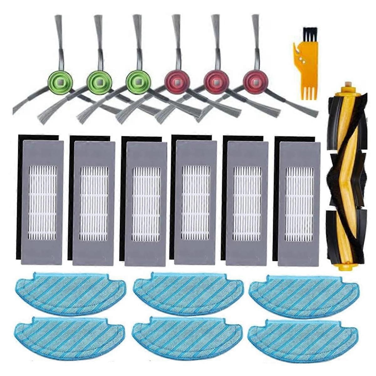 Robot Vacuum Replacement Main Side Brush Filter Mop Cloth
