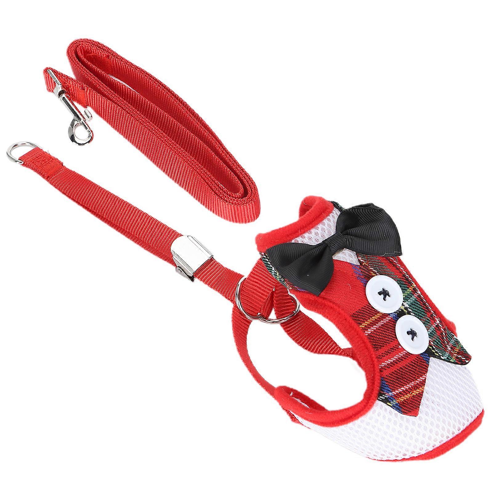 Escape - Proof Cat Vest Type Harness: Comes with Adjustable Leash for Pet Walking