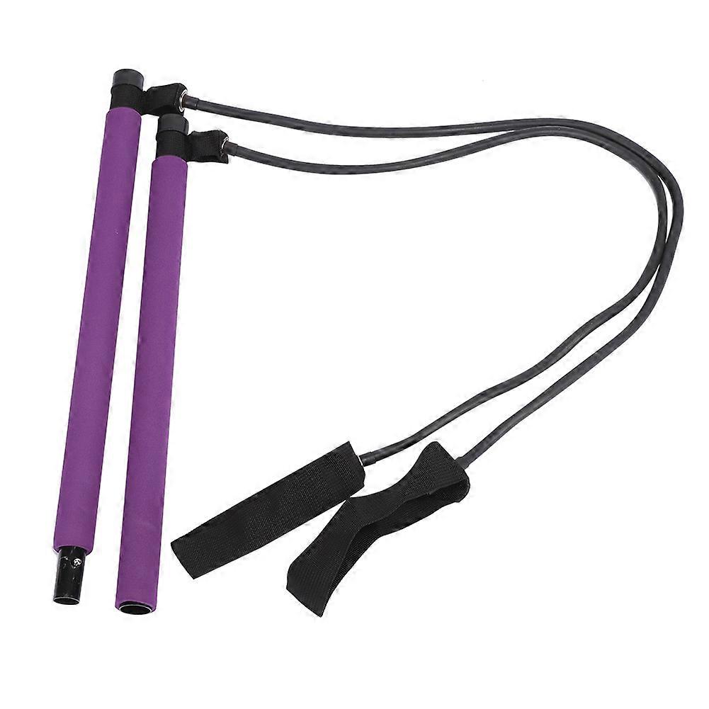 Resistance Loop Rope Exercise Pilates Bar Elastic Rope Band Body Workout Tool