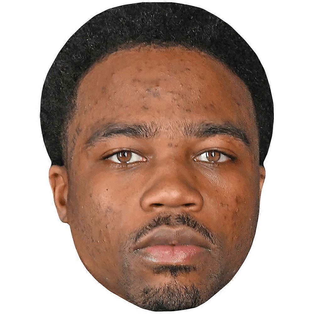 Rodrick Moore Jr (Stubble) kändismask, platt kortansikte