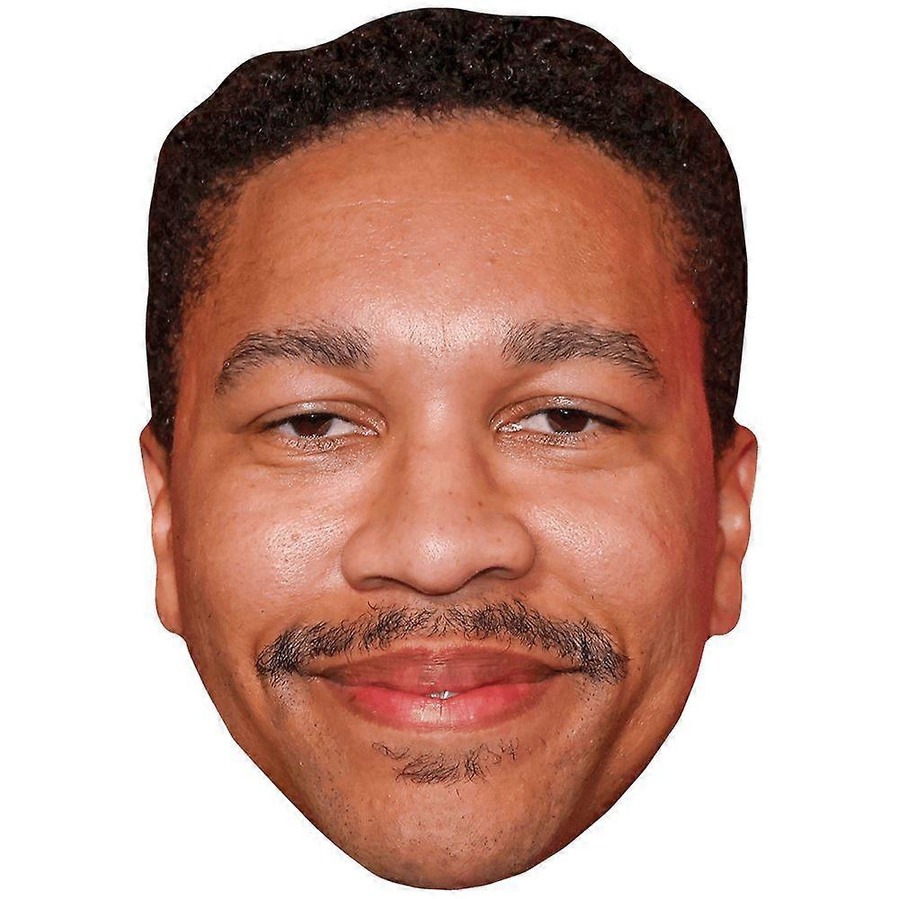 Aaron Moten (Moustache) Big Head. Larger than life mask.