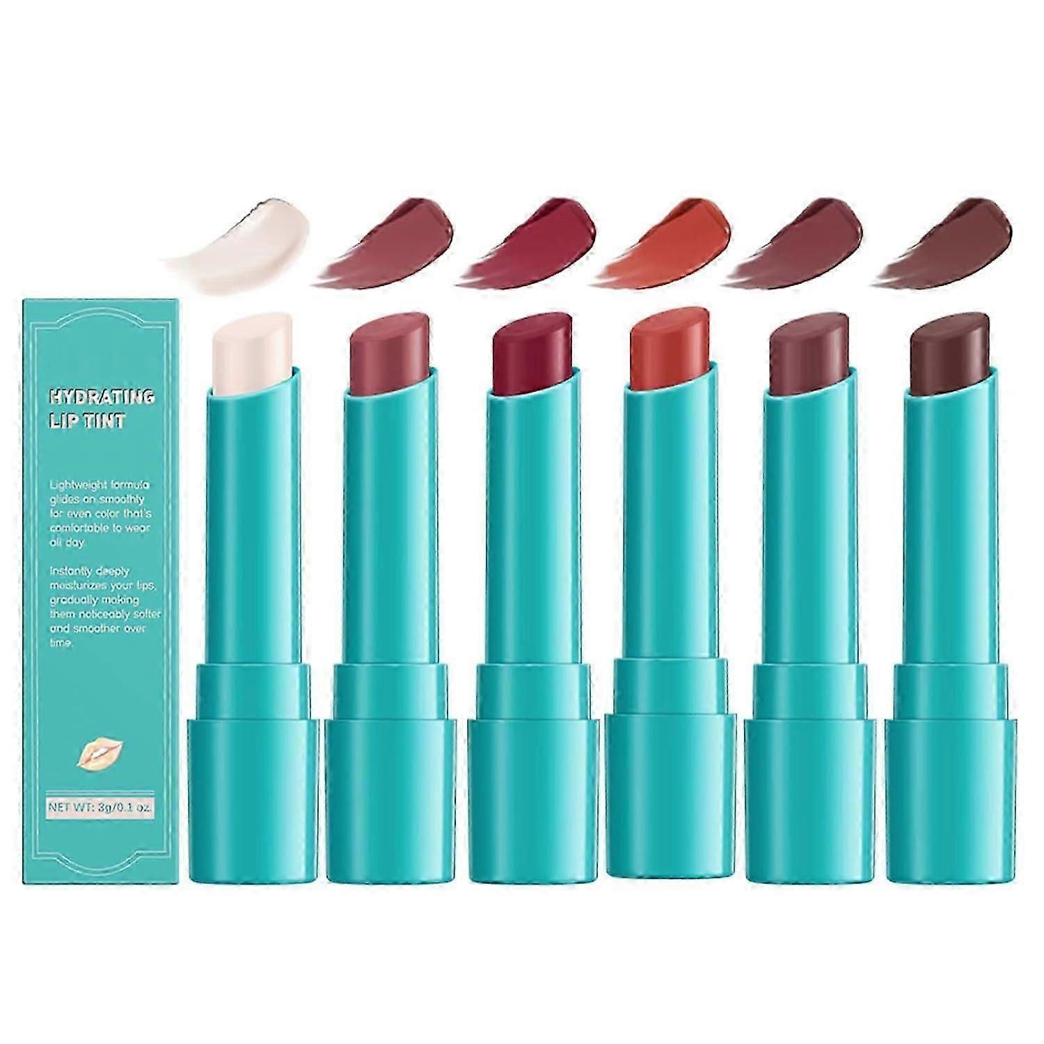 Lip Tint Hydrating, Sheer Strength Hydrating Lip Tint, Natural Moisturizing Jelly Lipstick, Non-Sticky And Long-Lasting Nourishing Lip Care