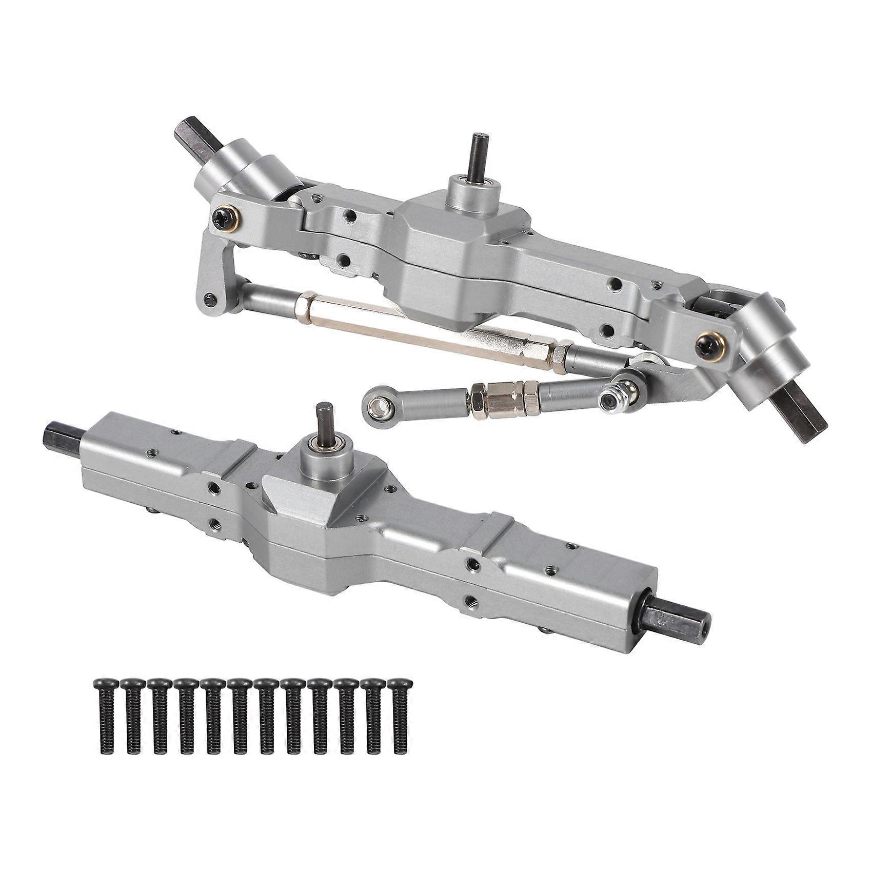 Metal Front & Rear Bridge Axle for C14 C24 C34 C44 B14 B24 1/16 RC Truck Car Upgrade Parts Accessori