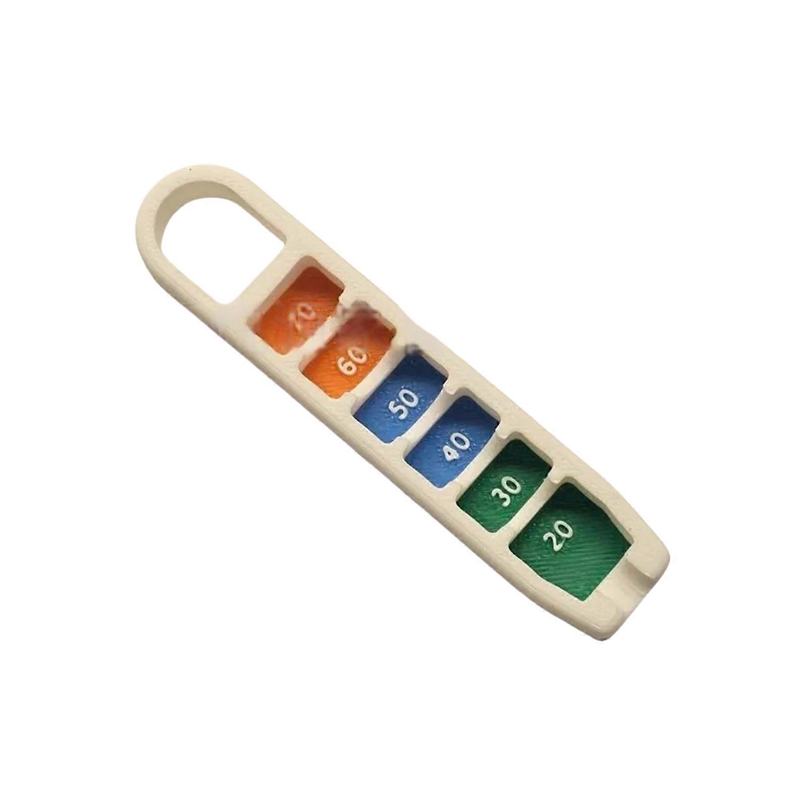 Golf Tees Yükseklik Ölçer Asansör Hassasiyetleri Top Yükseklik Ayarlayıcı Plastik Ayarlamalar Tees Yükseklik Konumlandırıcı Kullanımı Kolay