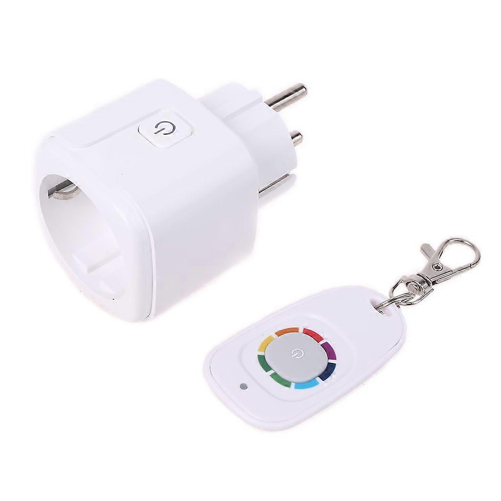433mhz Wireless RF Remote Control Home Office for Smart WiFi Power Timer Socket Outlet EU Plug
