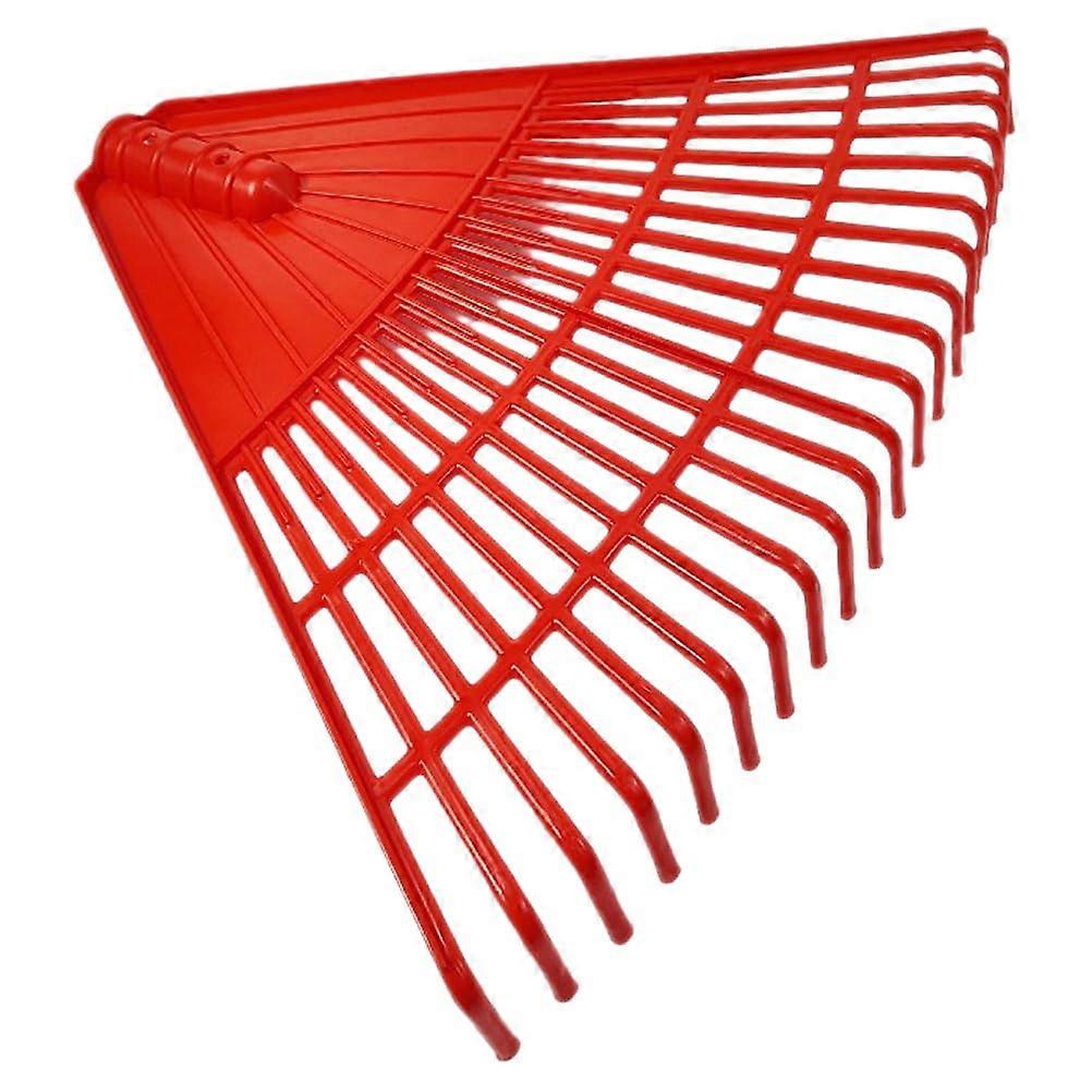 Garden Leaf Rake Plastic Rake Head Shrub Grass Rake Garden Rake Head Replacement Yard Grass Clean Tool