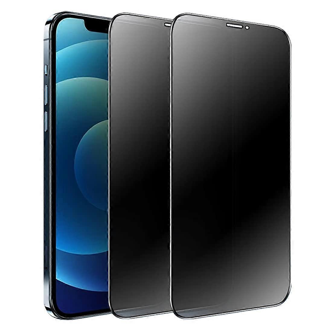 2 Pack Compatible with iPhone 12 and 12 Pro 6.1' Matte Privacy Screen Protector, 9H Super Hardness