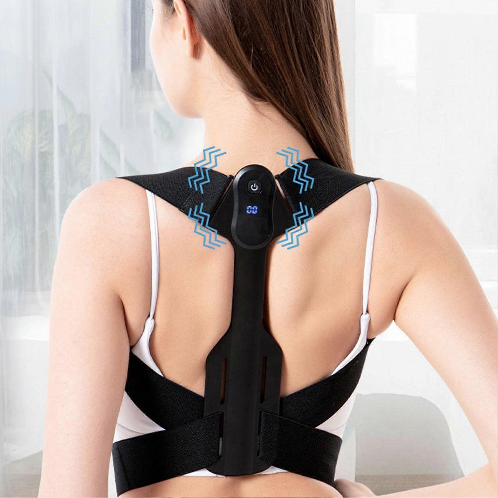 Smart Posture Corrector for Women, Adjustable Back Shoulder Support Brace, Intelligent Vibrate Reminder