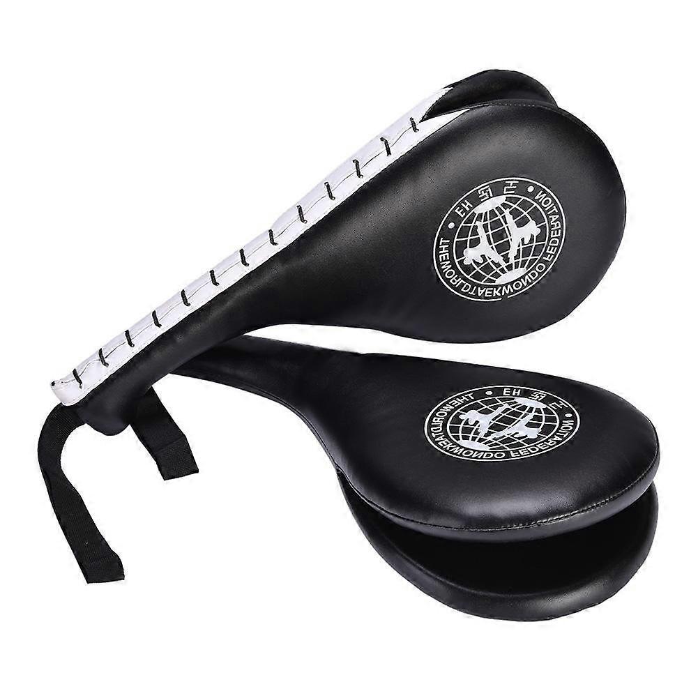 Double Kicking Pads for Taekwondo Batting Practice, Two Pcs Target Leaf, Soft Sponge Material, Durable Design