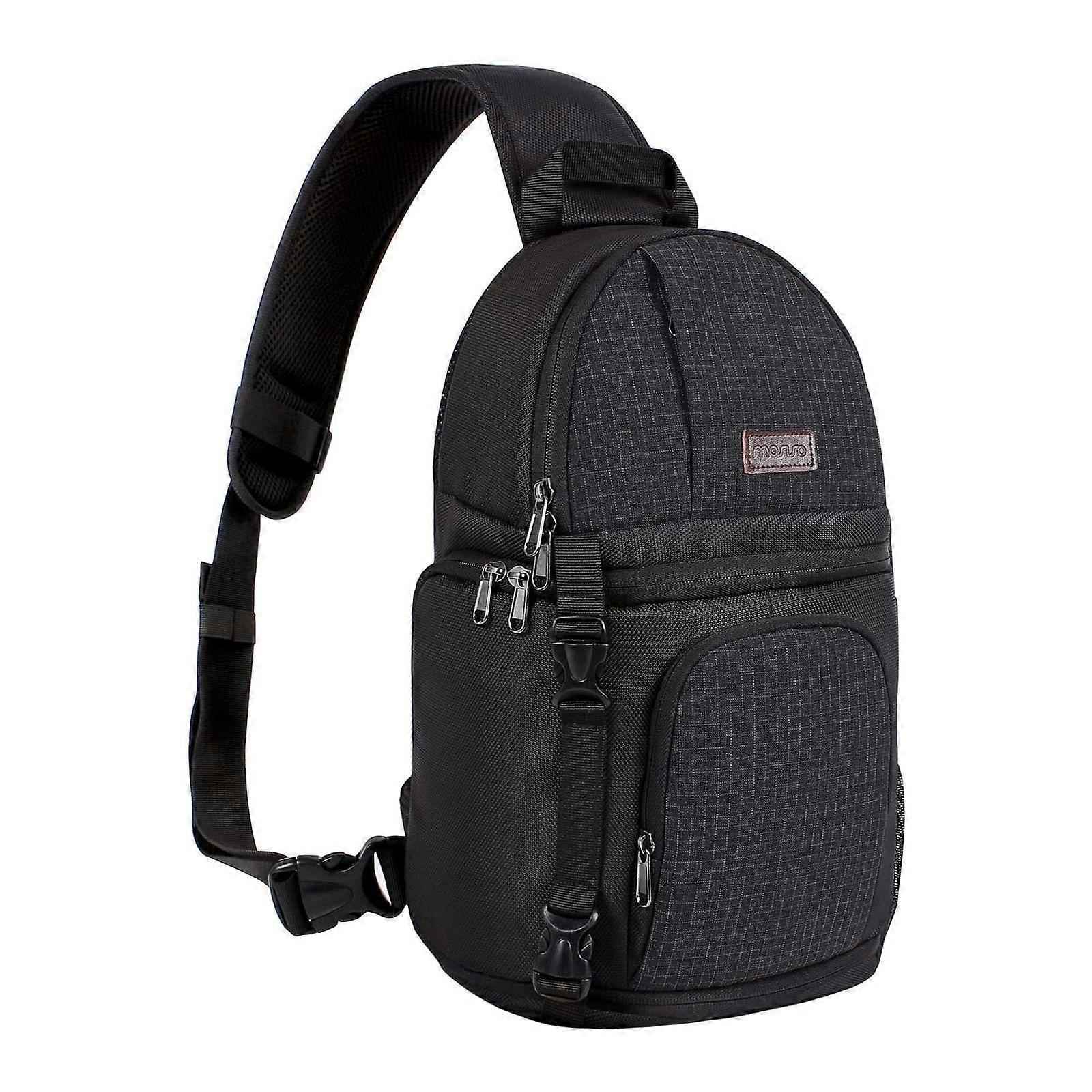 Camera hanger bag, DSLR/SLR/Mirrorless Camera -resistant Case camera backpack, black