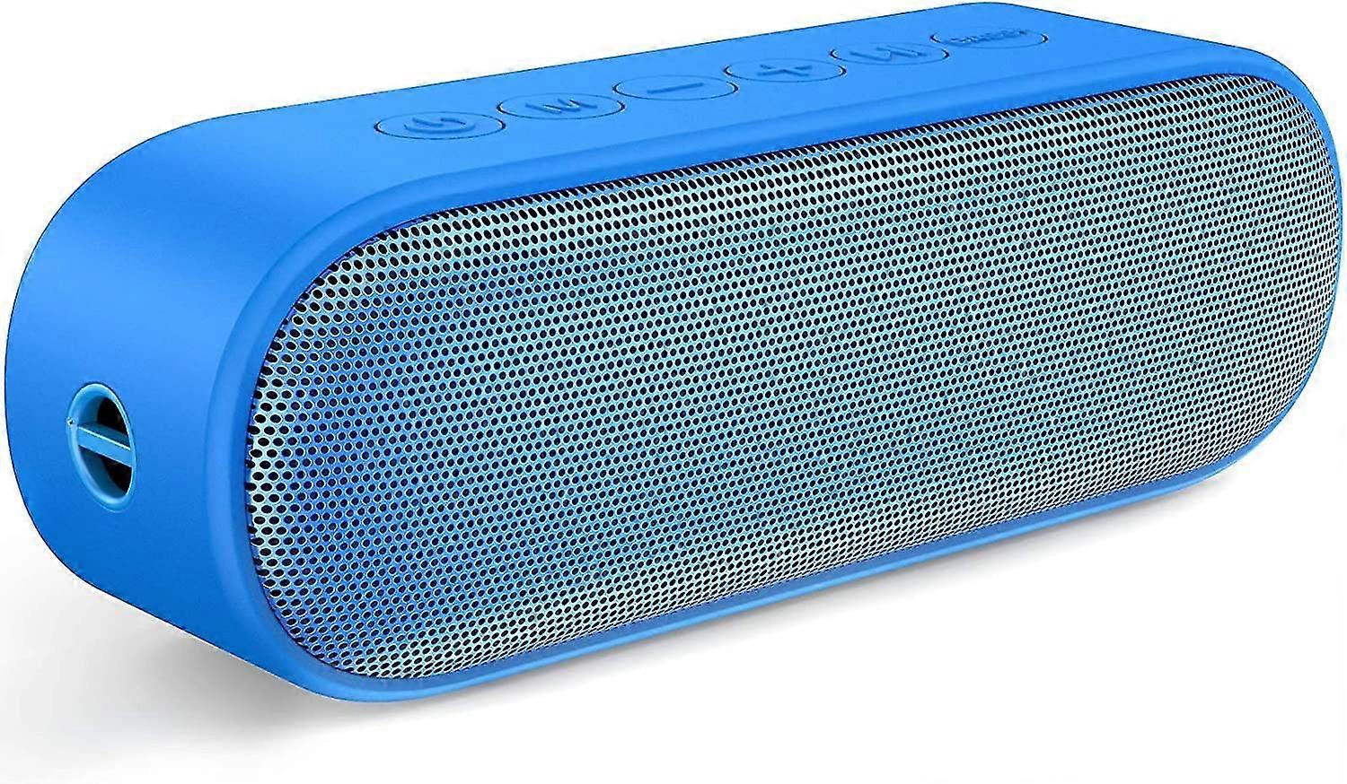 Loud Bluetooth Speaker,ipx7 Waterproof-blue