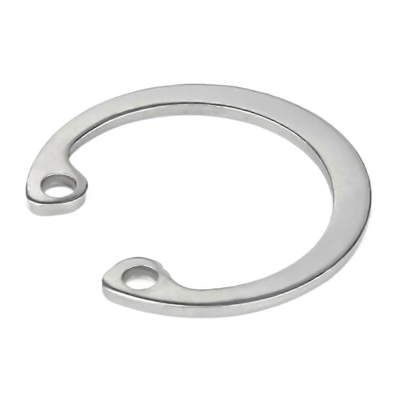 M8 M9 M10 M11 M12-M75 304 Stainless Steel C Type Internal Circlip Retaining Clip Snap Ring C Type Retaining Ring Clamp Spring(M12-10pcs)
