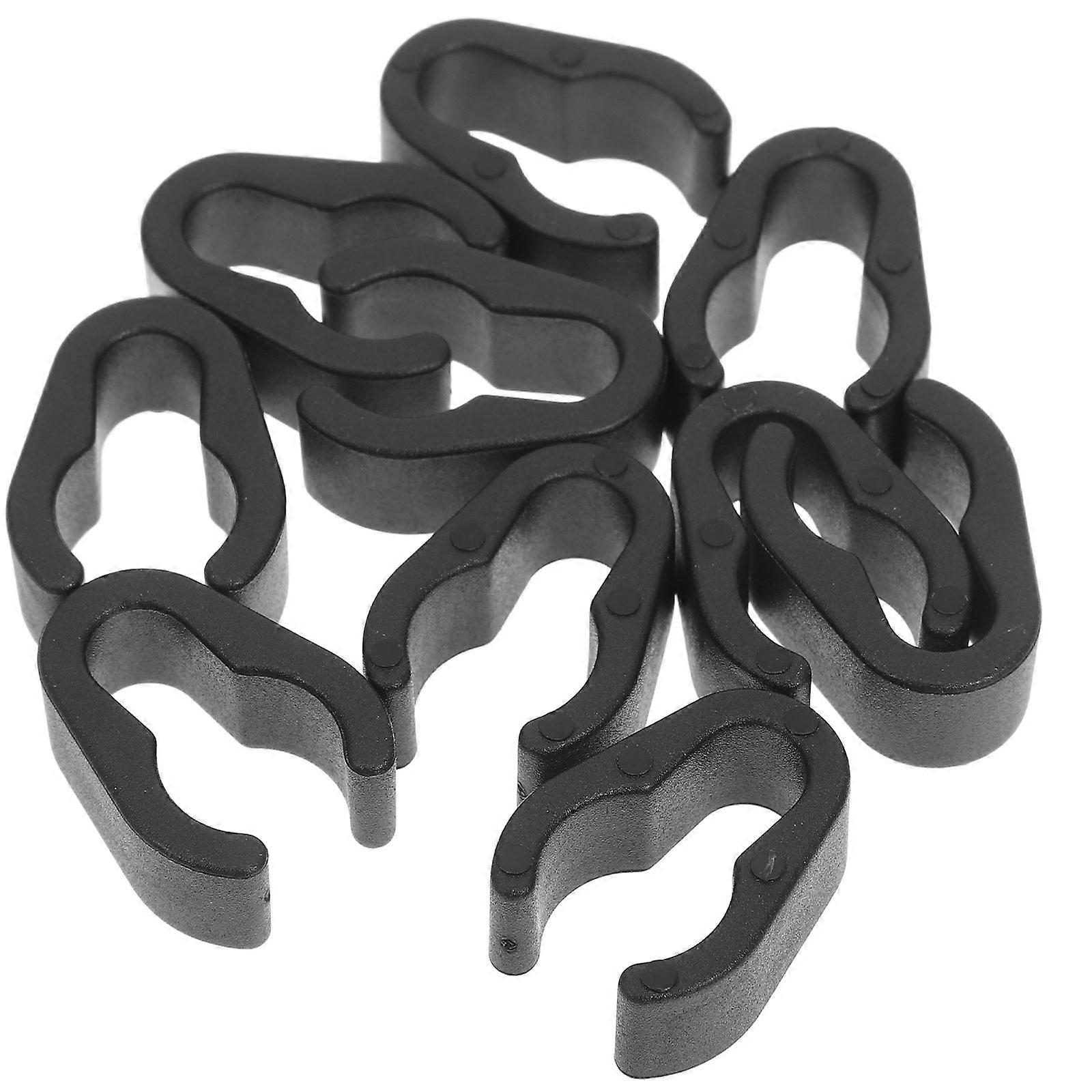 10pcs Microphone Cable Holders Mic Cable Clips Durable and Flexible Mic Cable Clamps