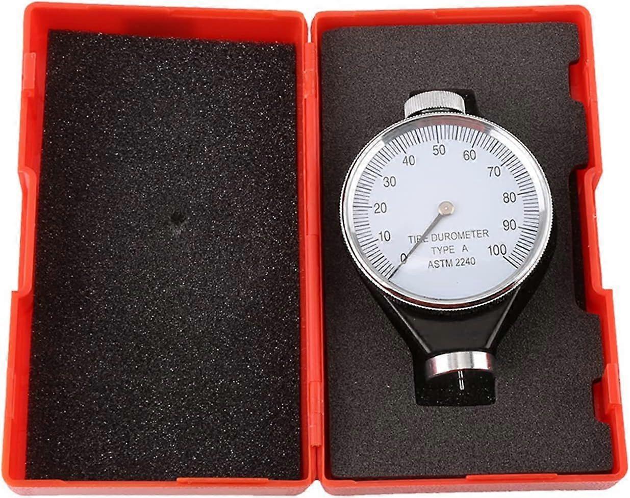 Rubber Hardness Tester, Shore Type A/O/D Rubber Tire Durometer Hardness Tester Meter 0-100 HA