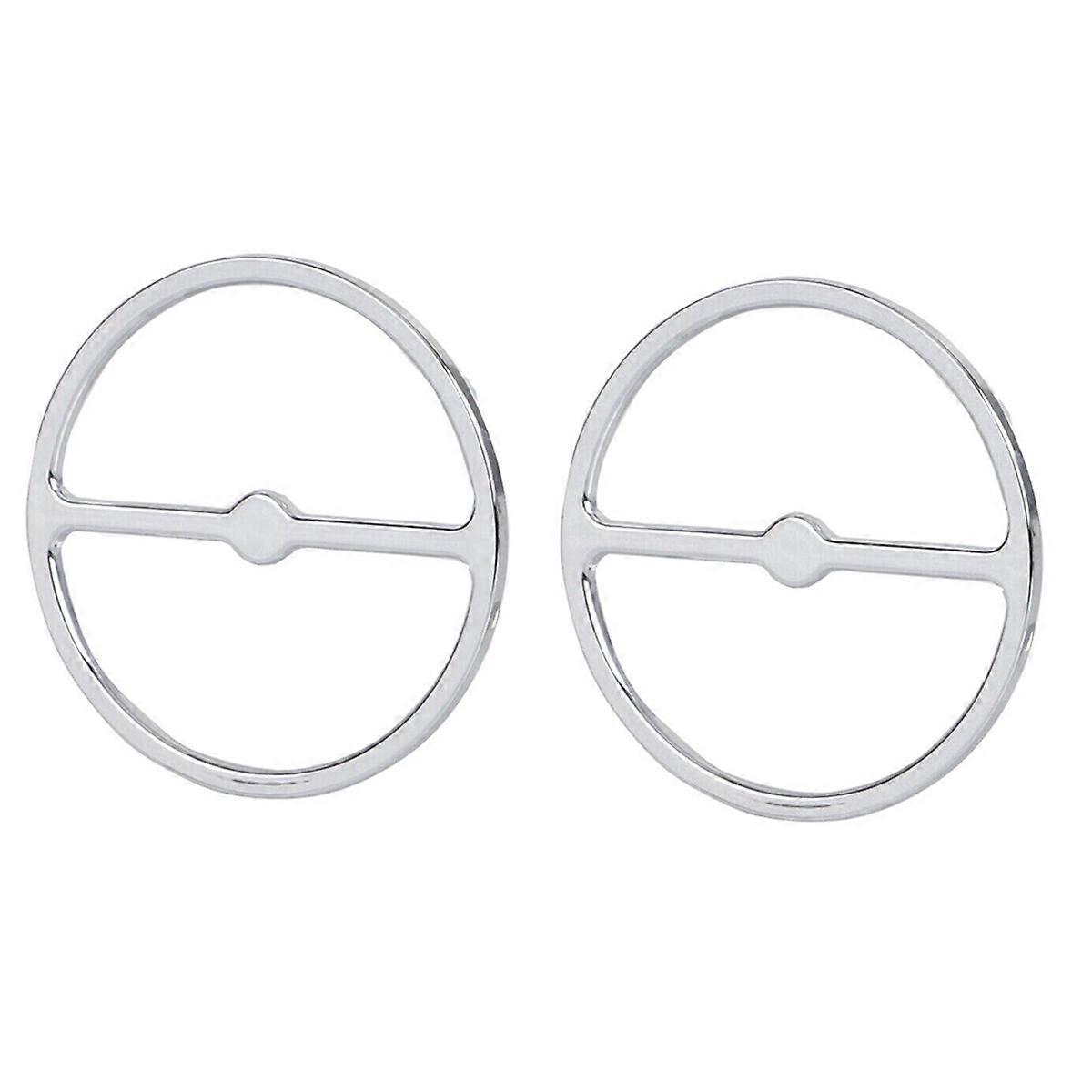 Chrome Front Speaker Grill Trim Cover for Street Glide