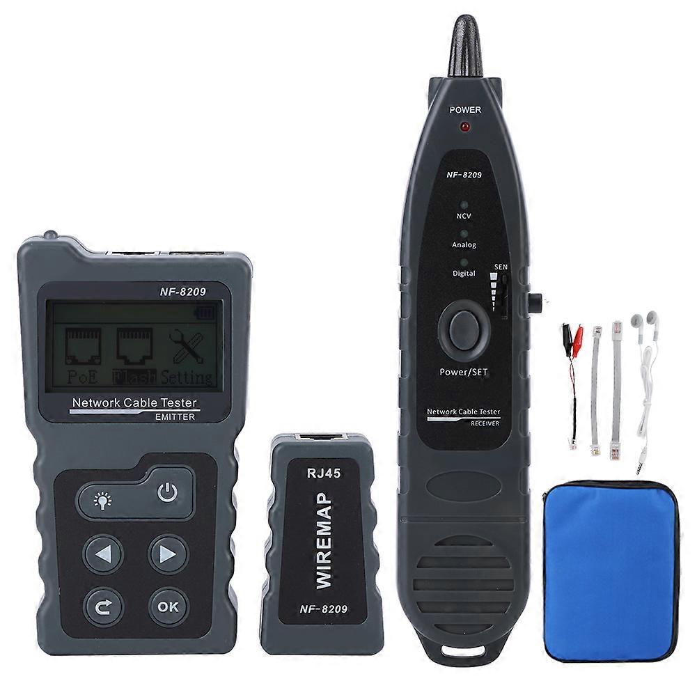 Network Cable Tester Wire Tracker LAN Network Cable Finder Industrial Sensor NF‑8209