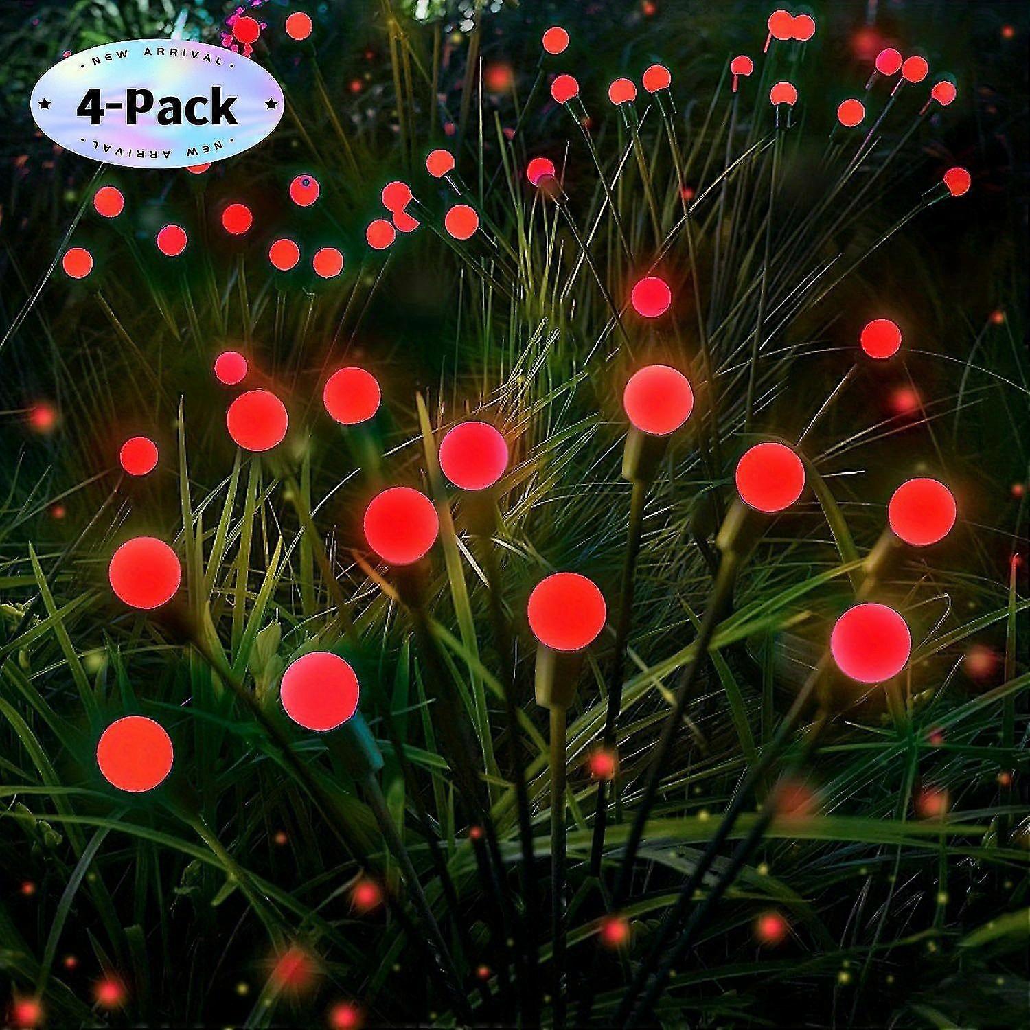 庭の庭のパティオの小道の装飾のための屋外の太陽ホタルの揺れる光屋外の太陽ホタル