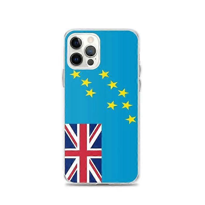 Tuvalu Flag Phone Case - iPhone 12 Pro