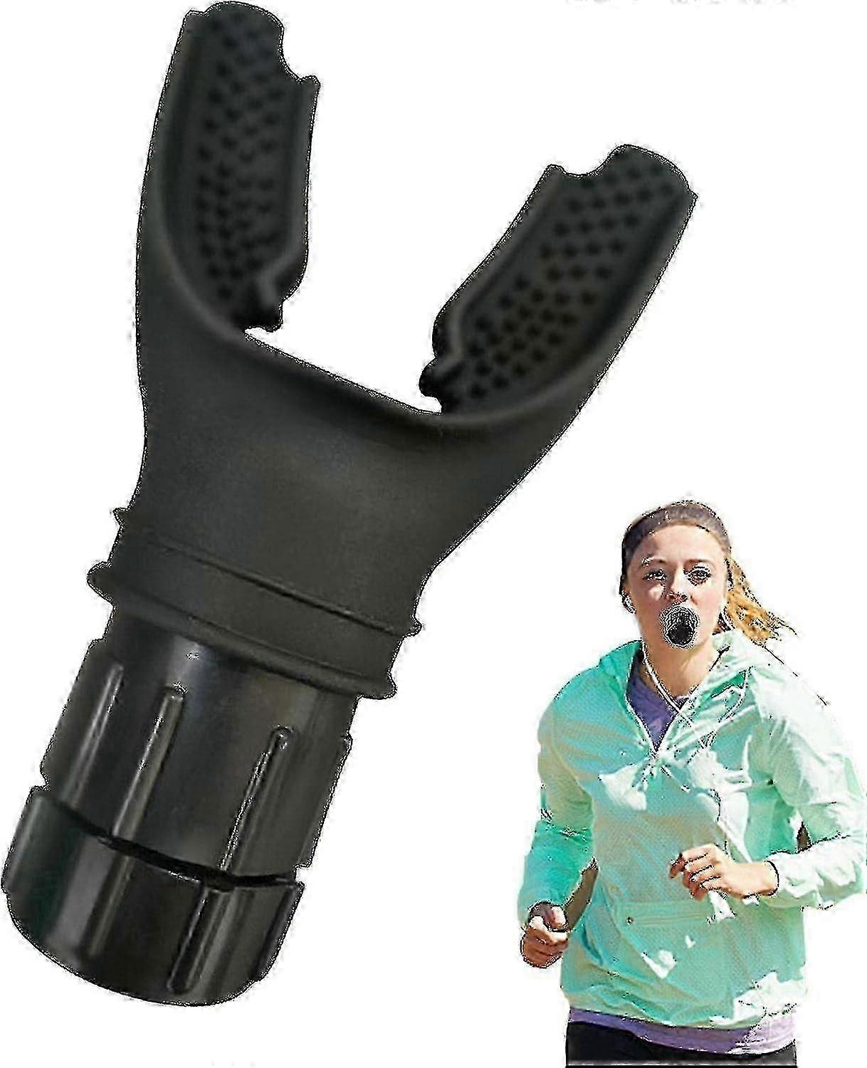 Sports Breathing Trainer - Lung Capacity Device with Adjustable Resistance Levels