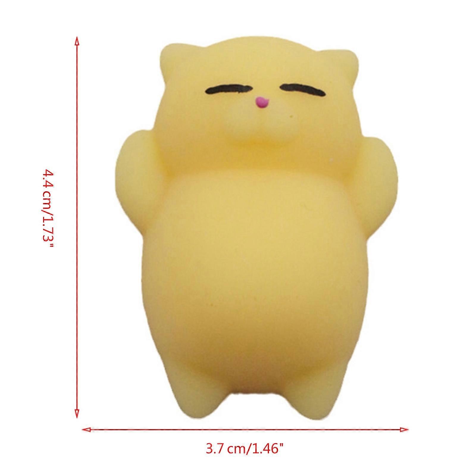 for Cat Lovers Toy Fidget Angry for Cat Figurine to Press Pinch Soft Squeeze Toy for Kids Calm for Focus Concentration T