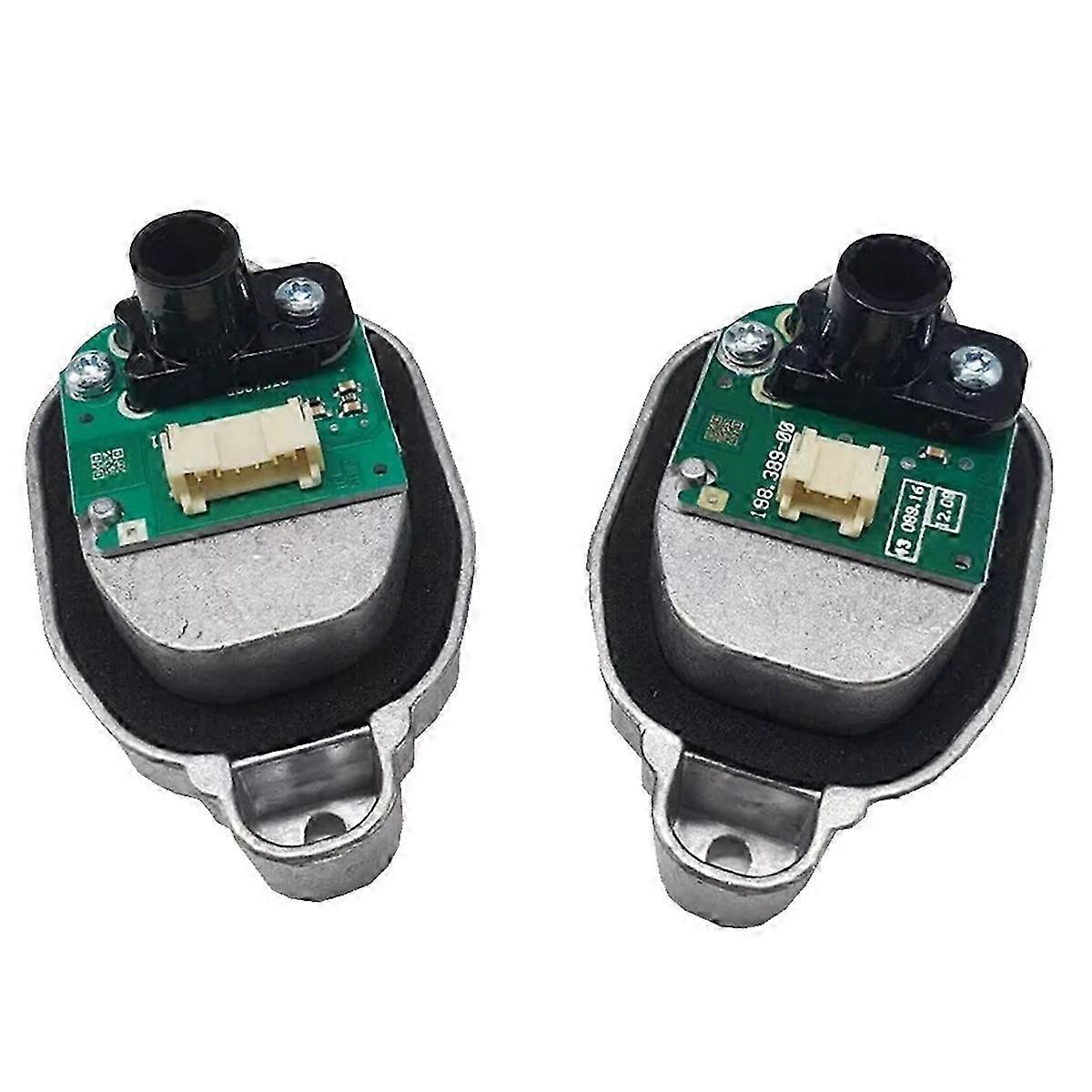 2PCS 3pin+6pin 63117419610 Headlight Module LED Whitelight Source for F30 F31 F35 2014-2025 Angel Eye DRL Module-2025