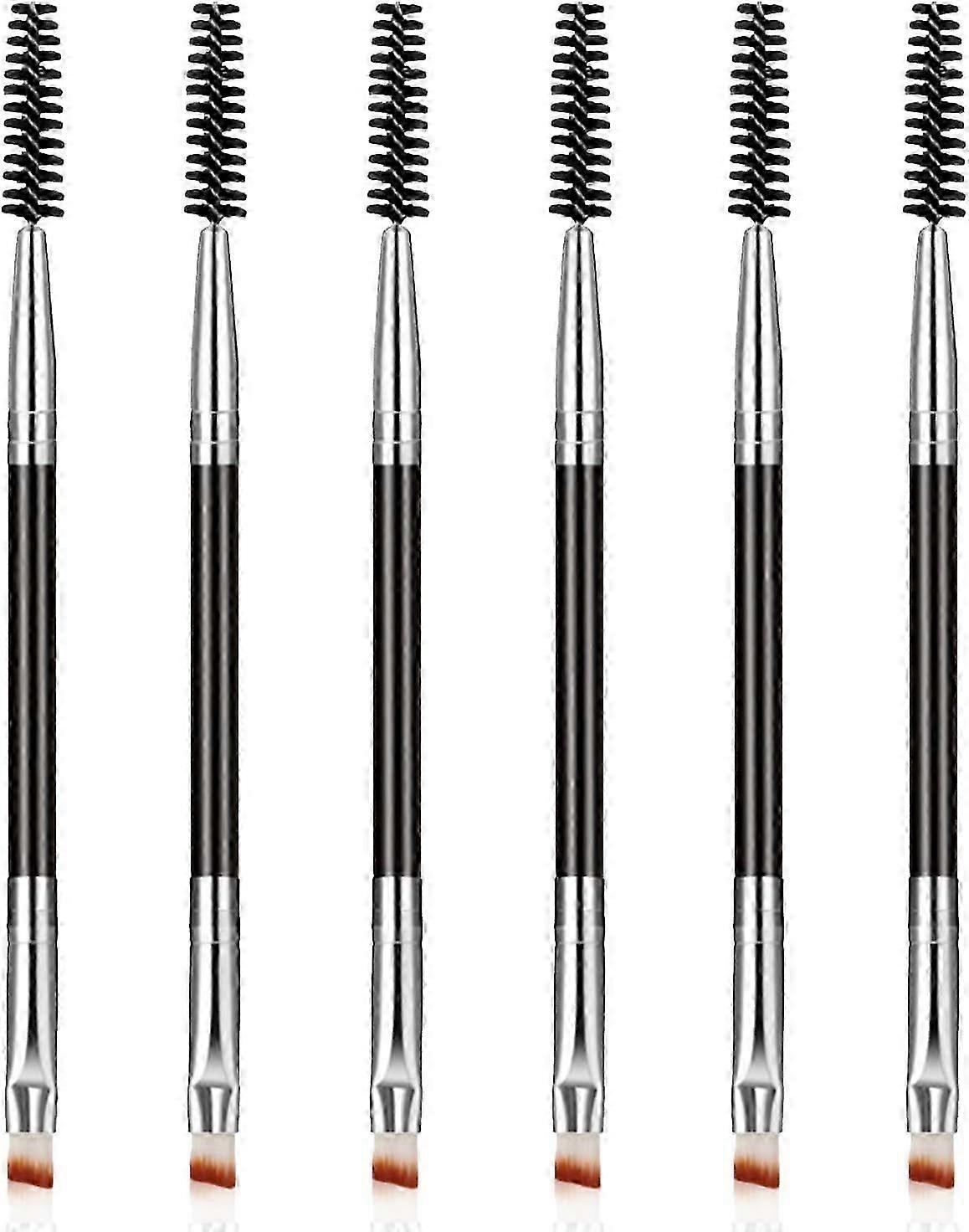 Conjunto de pincéis de sobrancelha 6pcs com delineador e pente