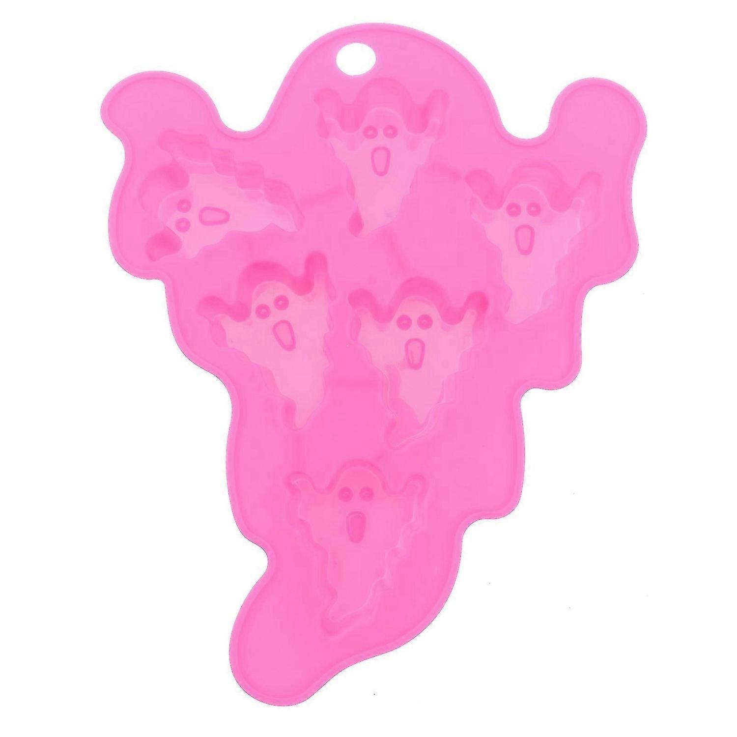 Halloween Silicone Baking Molds Ghost Patterns Molds Nonstick Cake Molds for Halloween Children Home