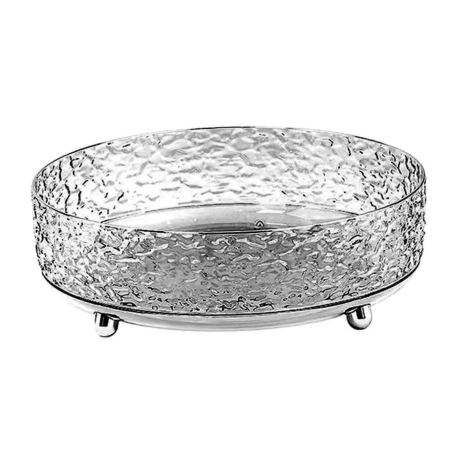 360 Degree Rotating Storage Tray Container Cosmetics Holder Serving Tray