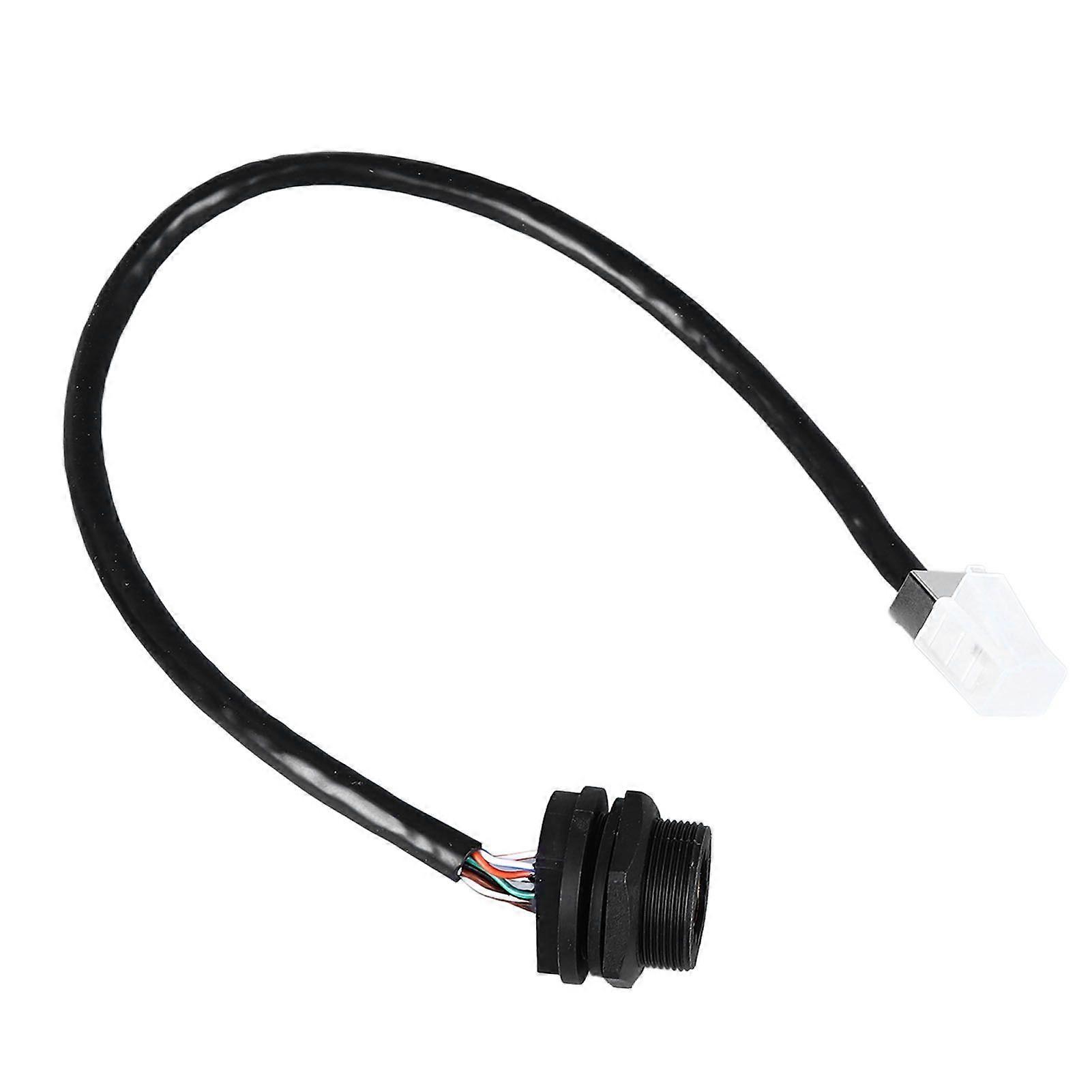 High quality  RJ45 threaded rear panel female to male socket cable length 0.3M