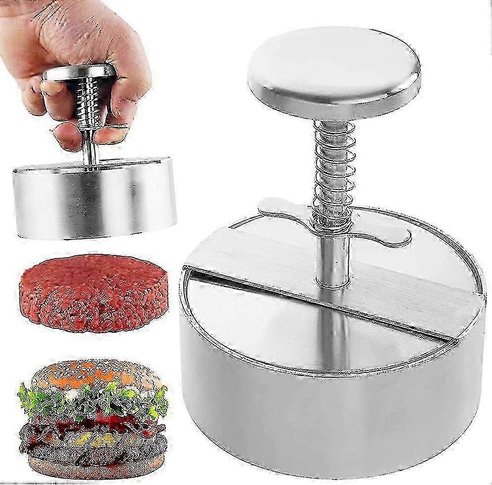 Burger Τύπου ανοξείδωτο χάλυβα burger Maker Χάμπουργκερ Καλούπι ιδανικό για bbq κουζίνα
