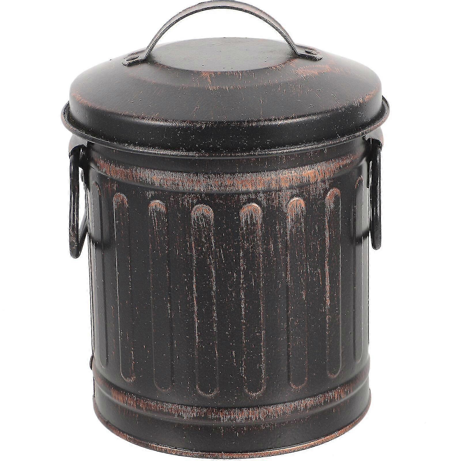 Fireplace Ash & Coal Bucket, Multi-Functional Small Burner Bin for Household Use