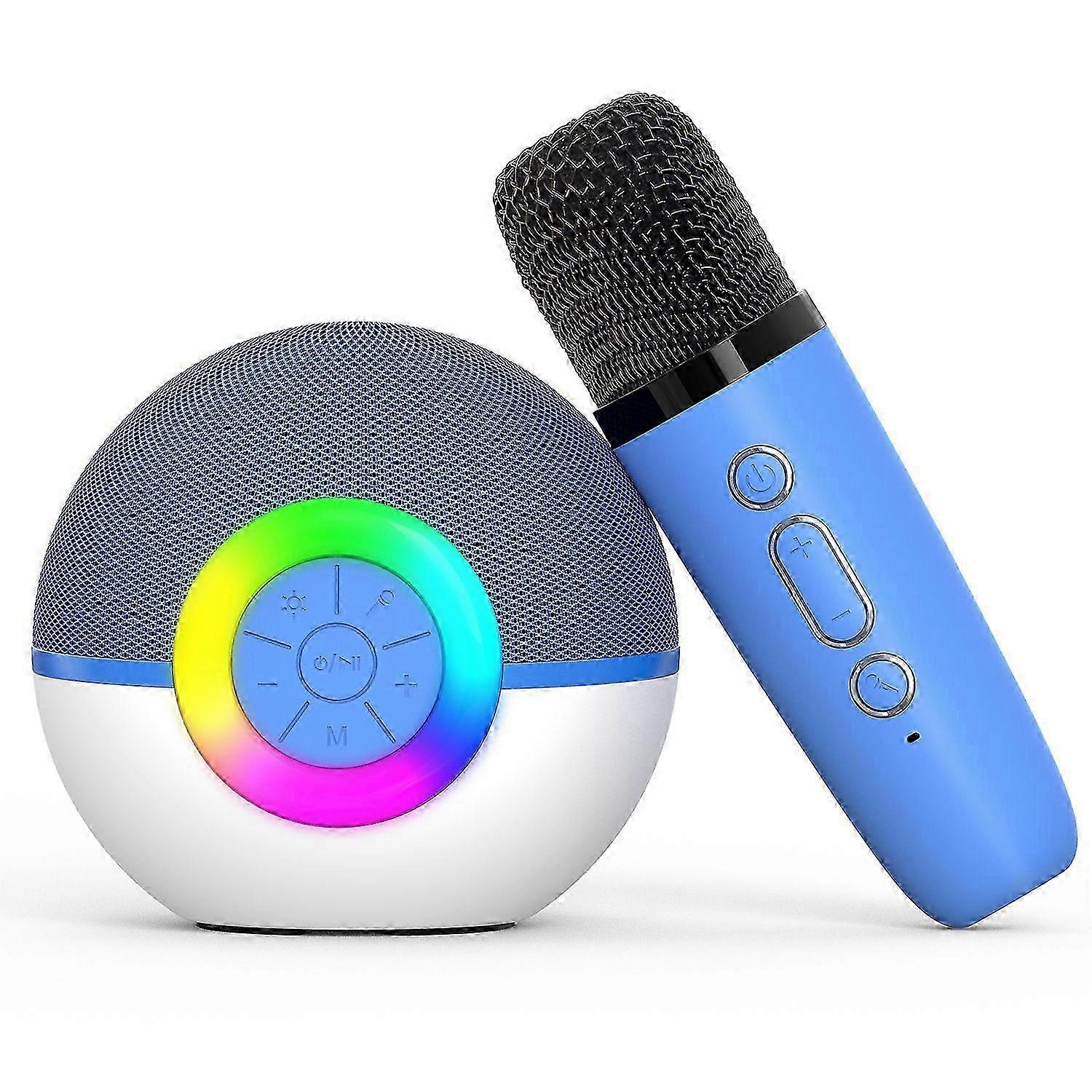 Type C T97 Kids Karaoke Machine Bluetooth Speaker Subwoofer with 1 Microphone Suitable for Various Brands
