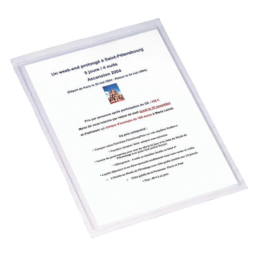 Exacompta 56310E 5x FUNDA A4 AUTOADHESIVA 10X2