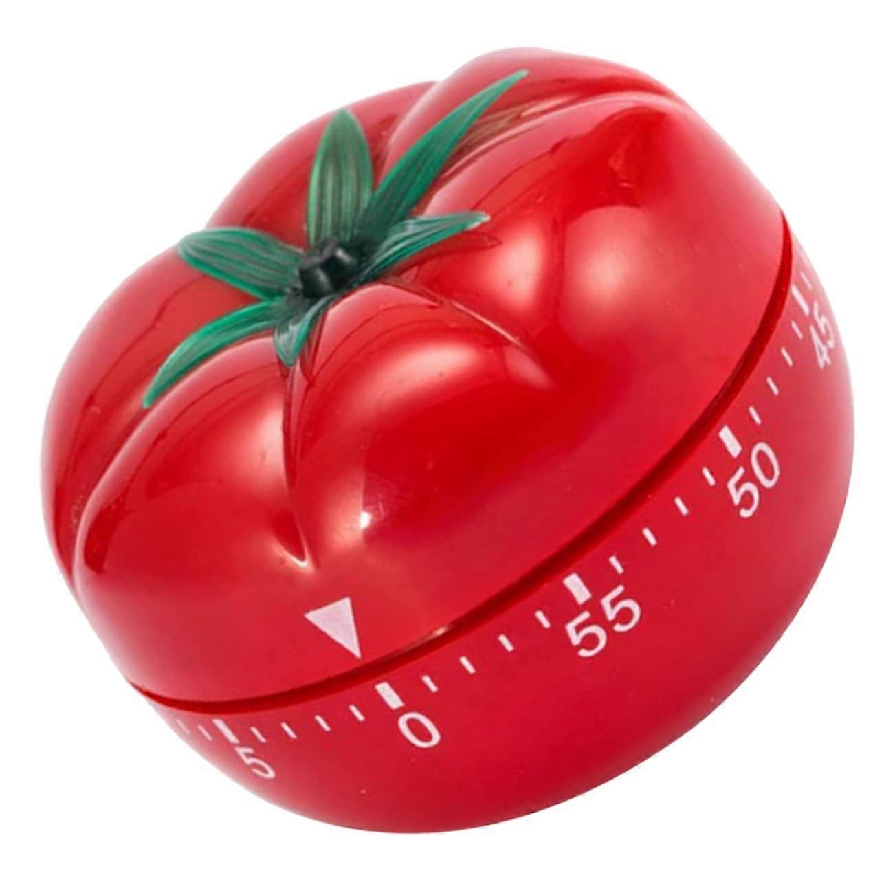 Kitchen Timer in Tomato Design Mechanical Timekeeper for Baking for Eggs Frying and and Versatile Usable