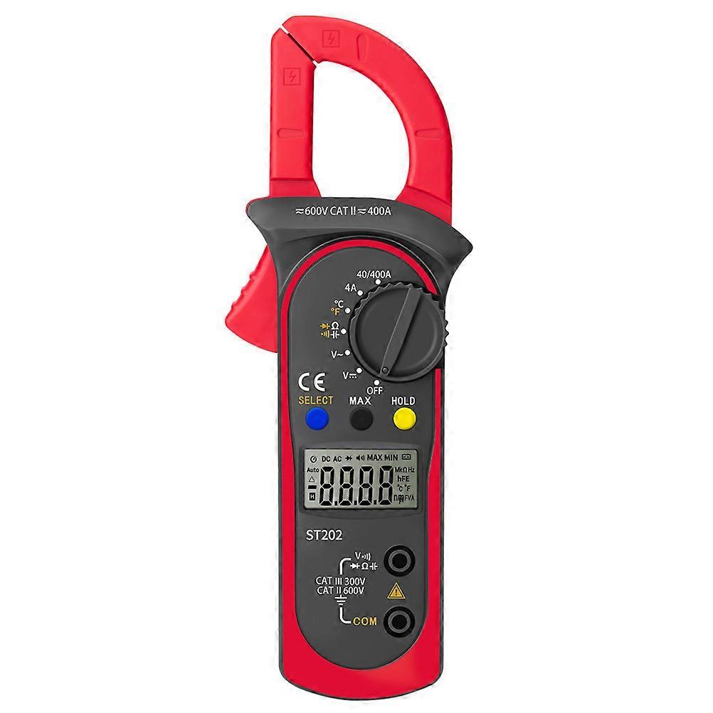 Voltage Tester Multimeter Clamp Meter For Laboratory Use Red 20.8 X 7.5 X 3 -Range 1 Set
