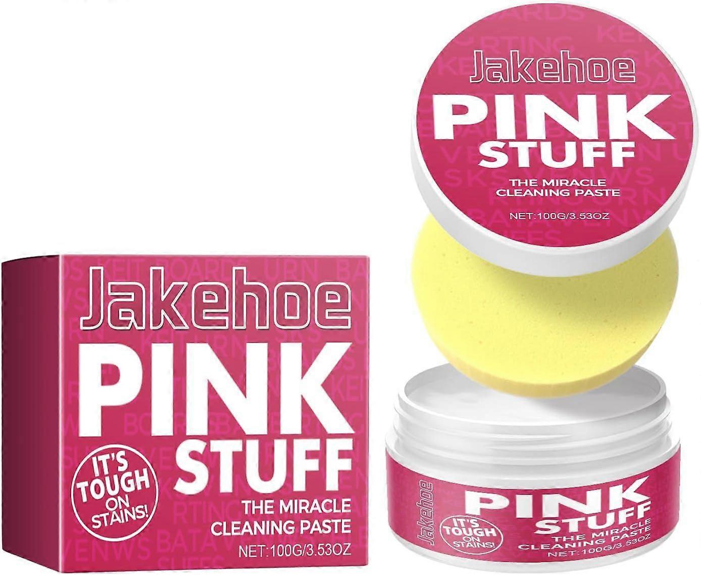 The Miracle Multi-Purpose Cleaning Paste, 100g Multi-Purpose Kitchen Cleaning Paste with Cleaning Sponge, Powerful Multi-Tasking Cleaner For Oil Stain