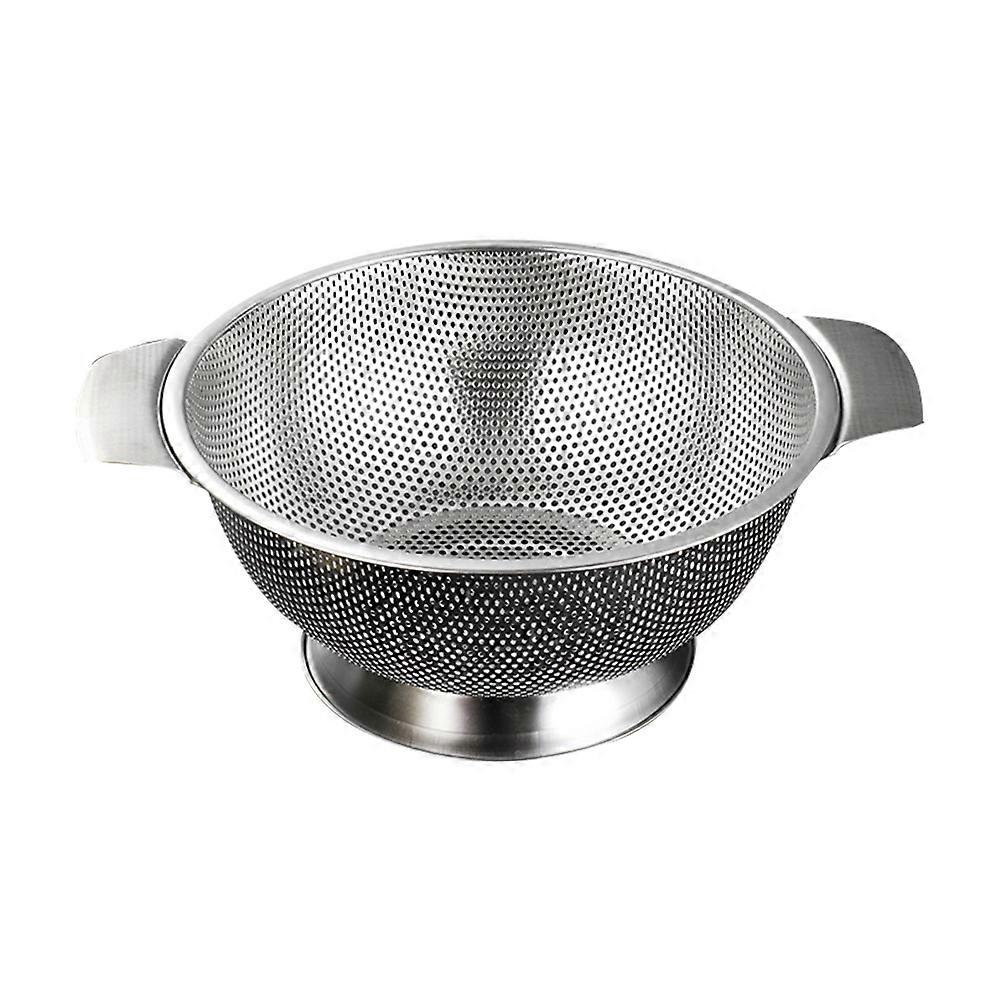 Fruit And Vegetable Washing Basin Round Shape Kitchen Utensil Straining Bowl 1Pcs