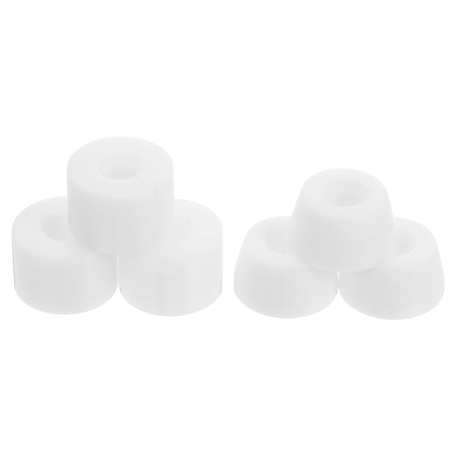 6pcs Durable Shock Absorbing Cushions for Smooth Skating – Easy Installation, Vibration Absorption for Four Wheel Skateboards