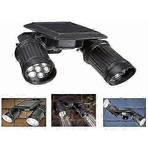 14 LED Solar Wall Light with Motion Sensor