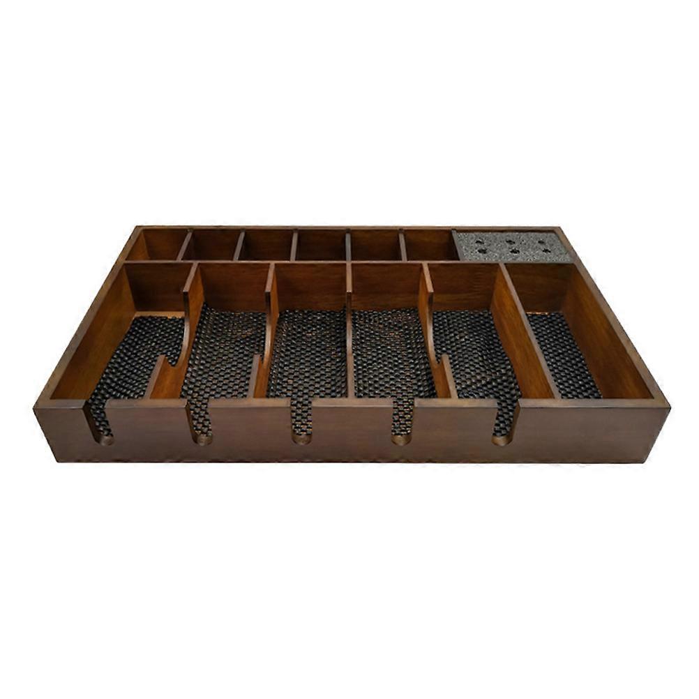 Hair Salon Organizer with Rational Grid Design for Storing Electric Scissors and Tools in Assorted Color