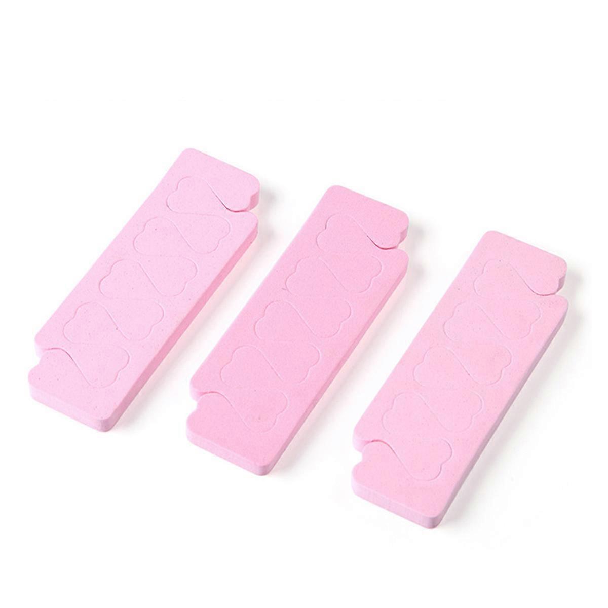 Toe Separators Toe Separator Set Pedicure Aid Rectangular Simple Design Nail Art Tools 20Pairs