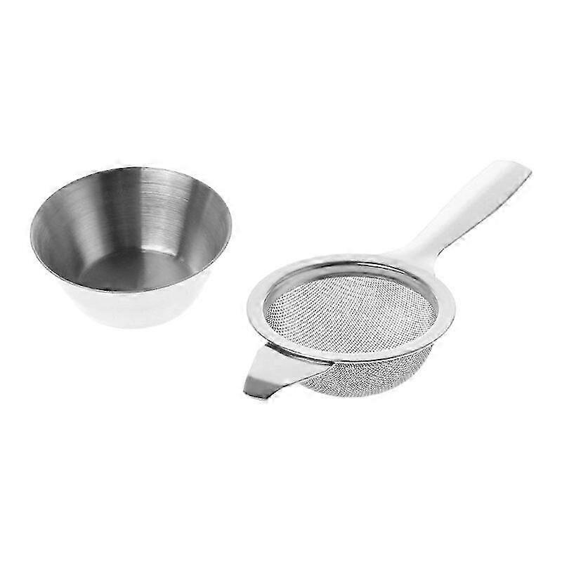 Stainless Steel Mesh Tea Infuser with Handle - Loose Leaf Filter Kitchen Tool