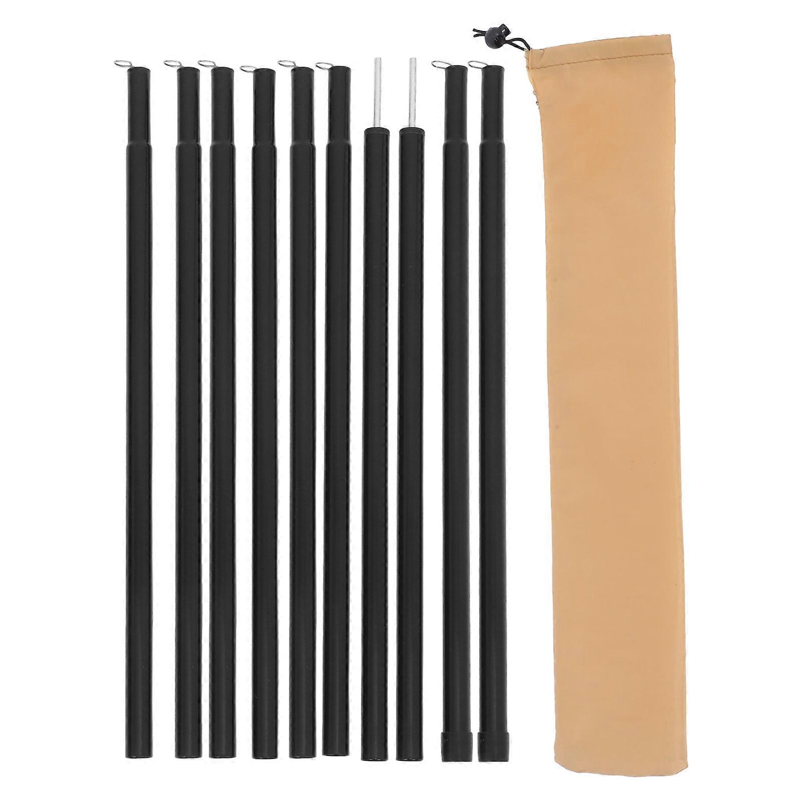 Çadır Değiştirme Direkleri Kamp Açık Hava Maceraları için Metal Çadır Destek Direkleri Kolay Kurulum 1Set