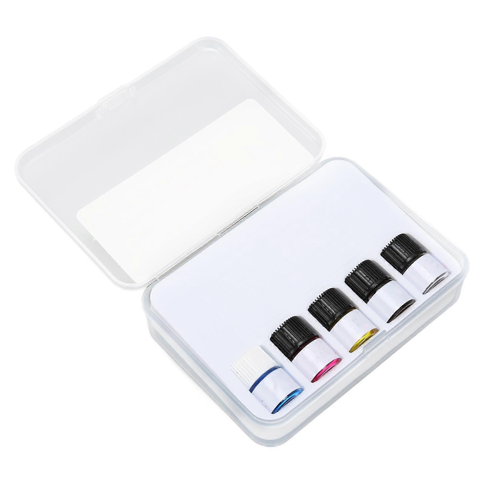 5PCS Watch Synthetic Lubricating Oil Smooth Watch Repair Maintaining Tool for Watchmaker Watch Workers 