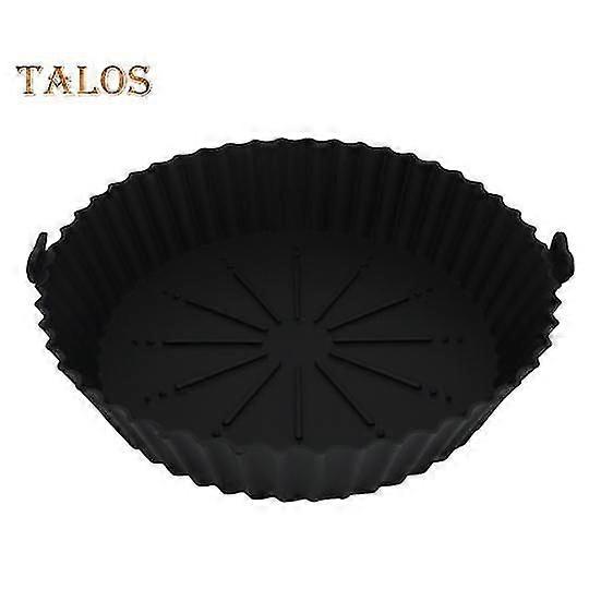 Silicone Bakeware Non Stick Microwave Good Flexibility Practical Round Design Fryer Silicone Bakeware Baking Tools